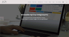Desktop Screenshot of apientegrasyonu.com